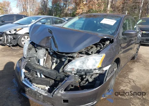 2015 Nissan Sentra Sv z USA, uszkodzony, nr VIN 3N1AB7AP7FY287860